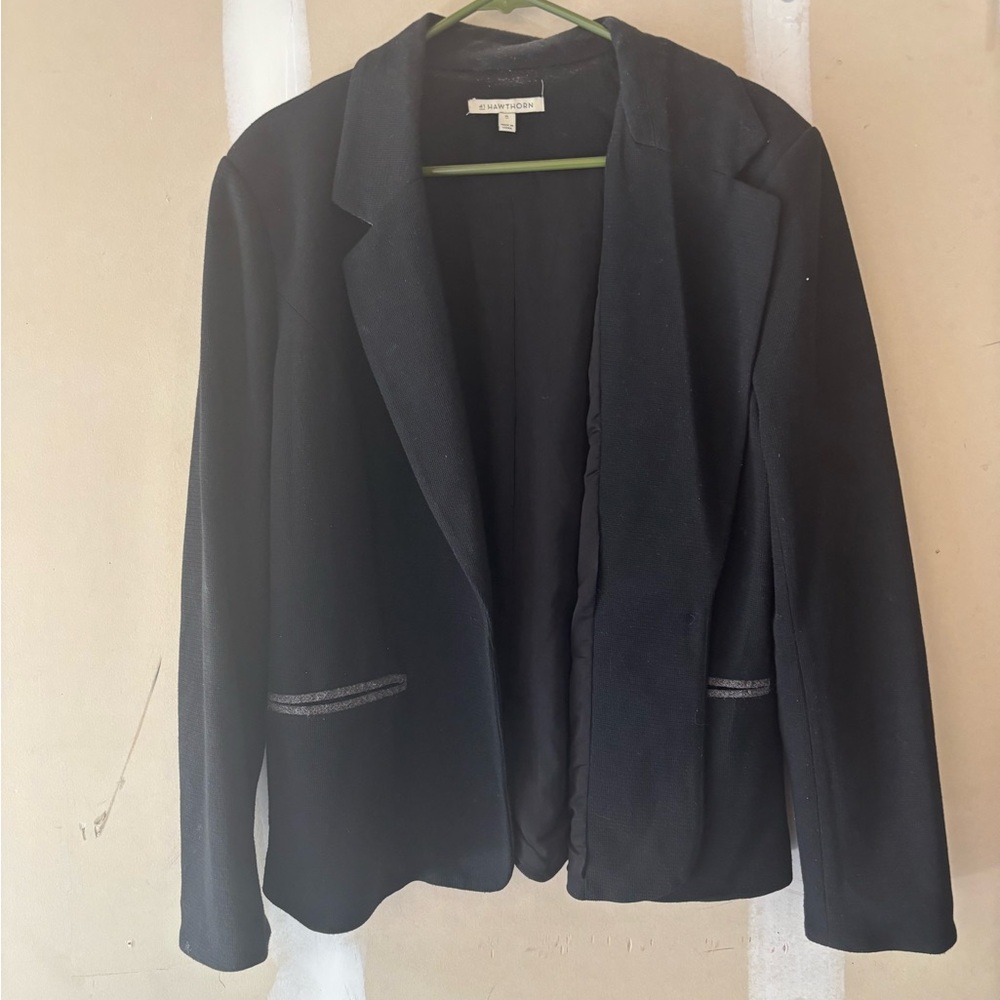 41 Hawthorn Black Knit Garment